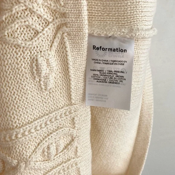 Reformation cento cotton sweater dress - Picture 10 of 11